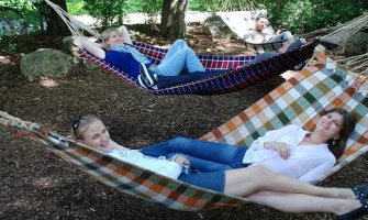 Milchhäusl im Englischen Garten München - Bioimbiss Biergarten Häusl